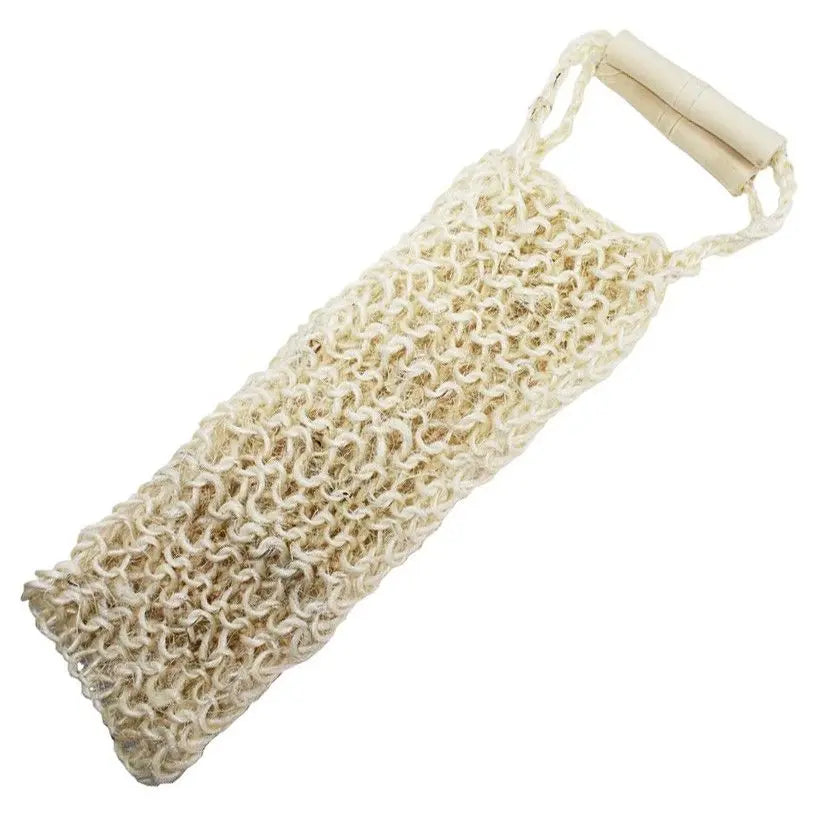  Pamperandpost Fat Springy-Stringy Back Scrub - Natural Luxury Scrubs & Sponges