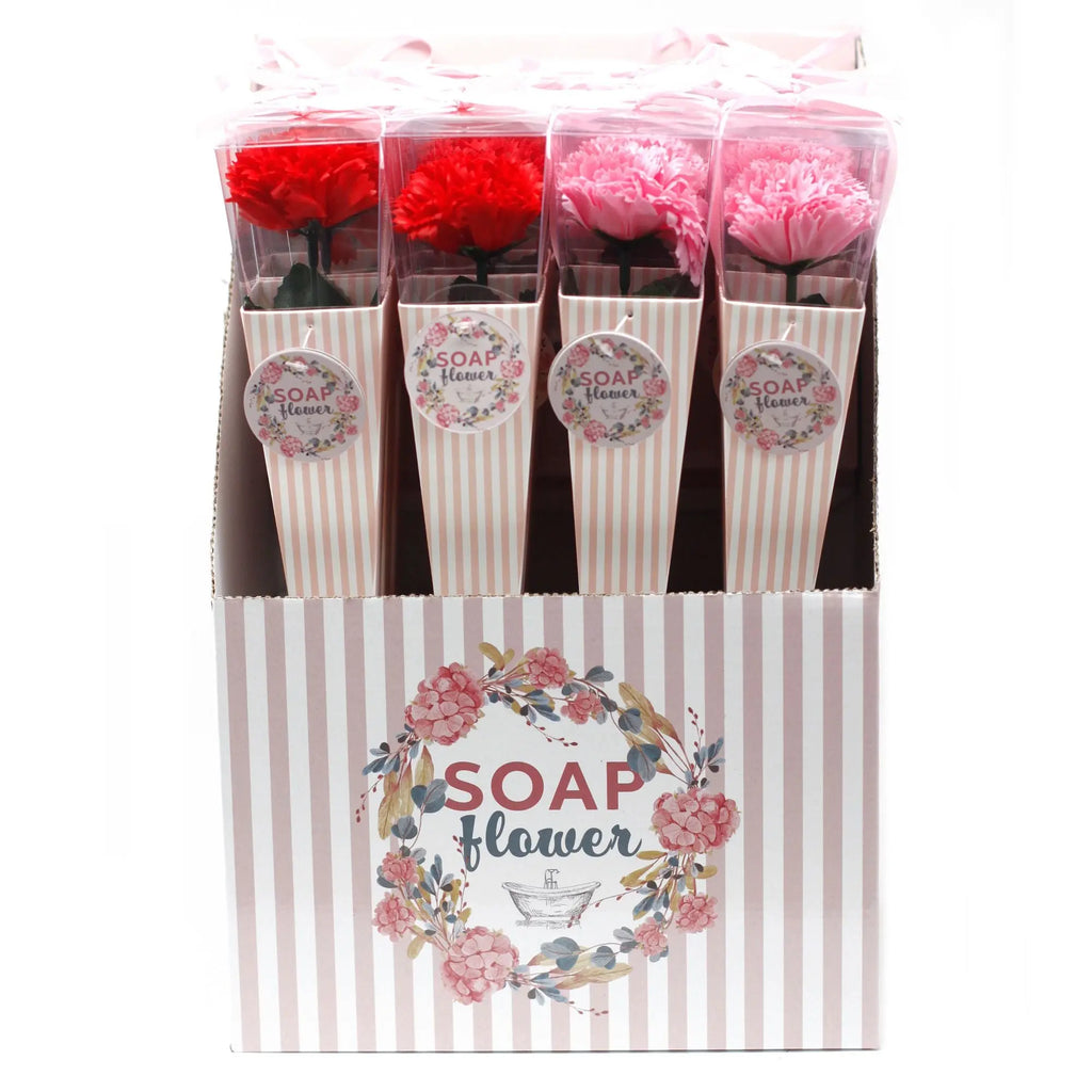 Pamperandpost Soap Flower - Medium Carnation
