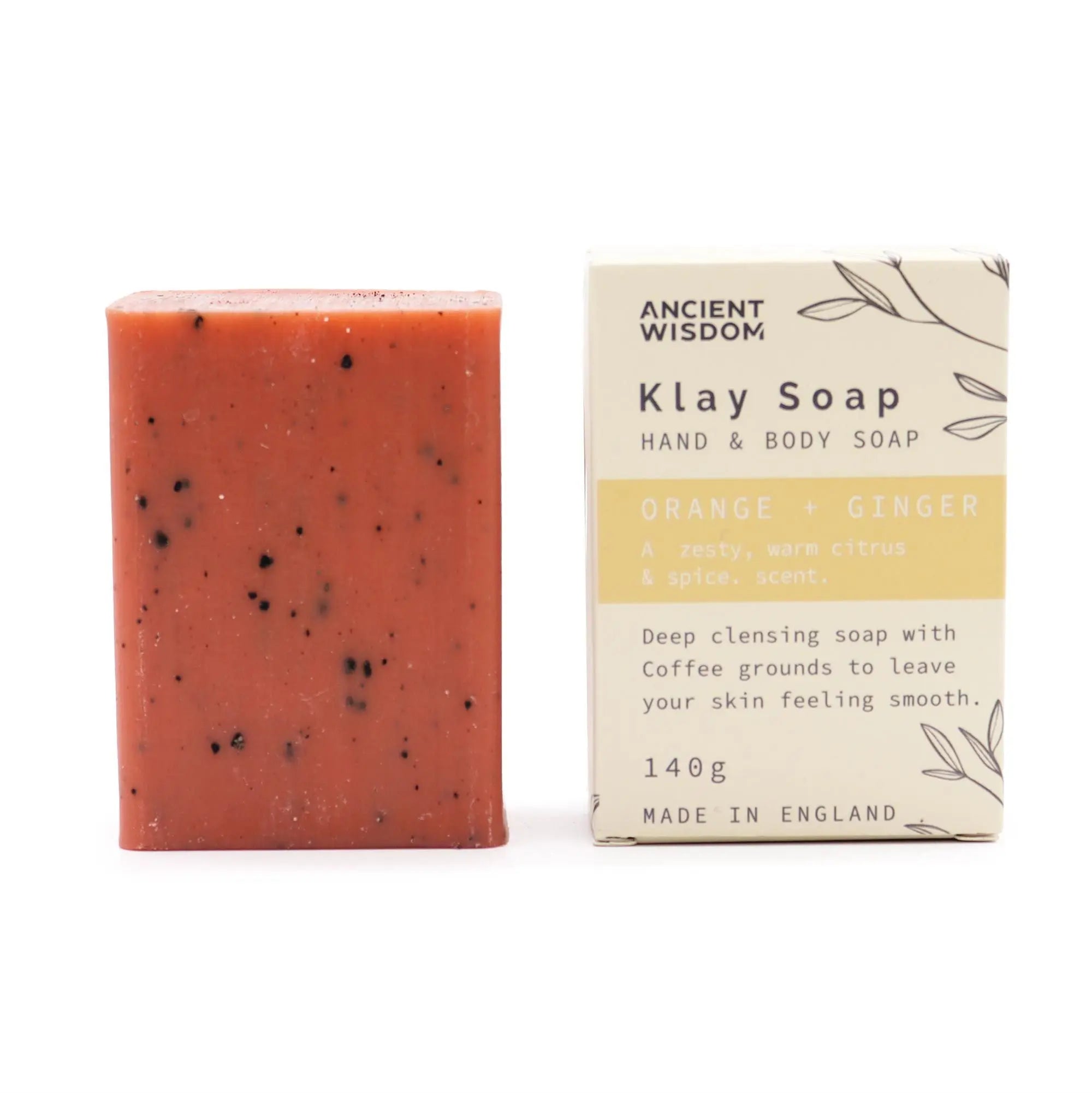 Klay Soap - Orange and Ginger AW Dropship UK
