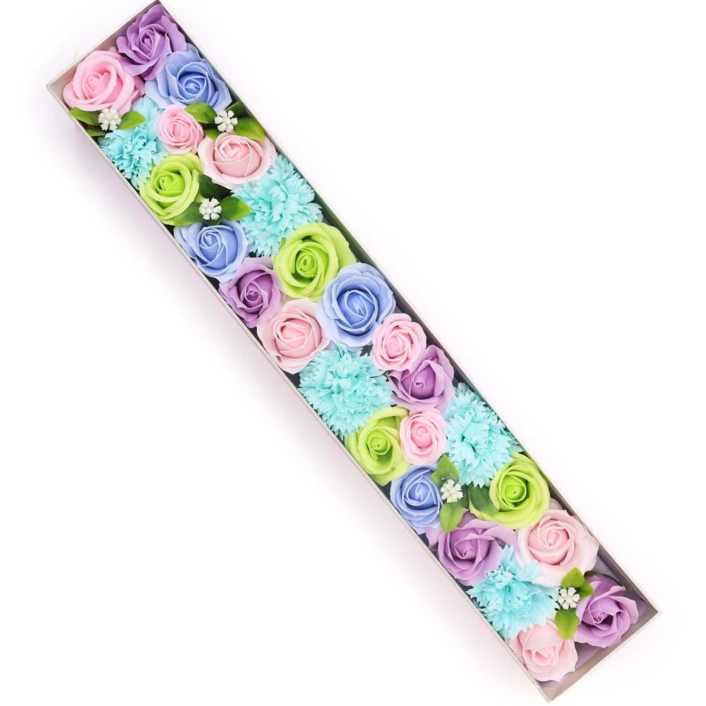 Pamperandpost Extra Long Box - Baby Blessings - Blues