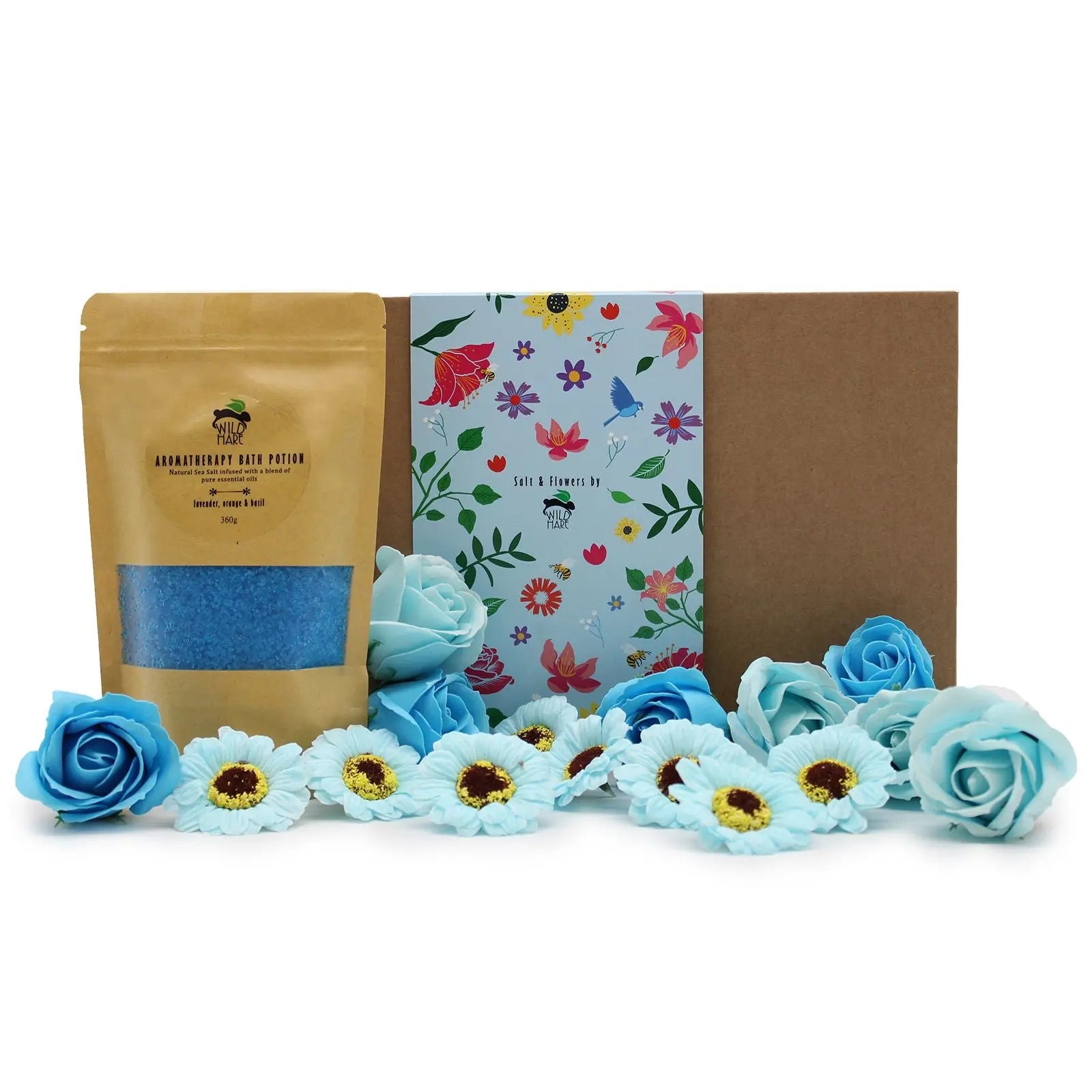 Pamperandpost Wild Hare Salt & Flowers - Total Unwind