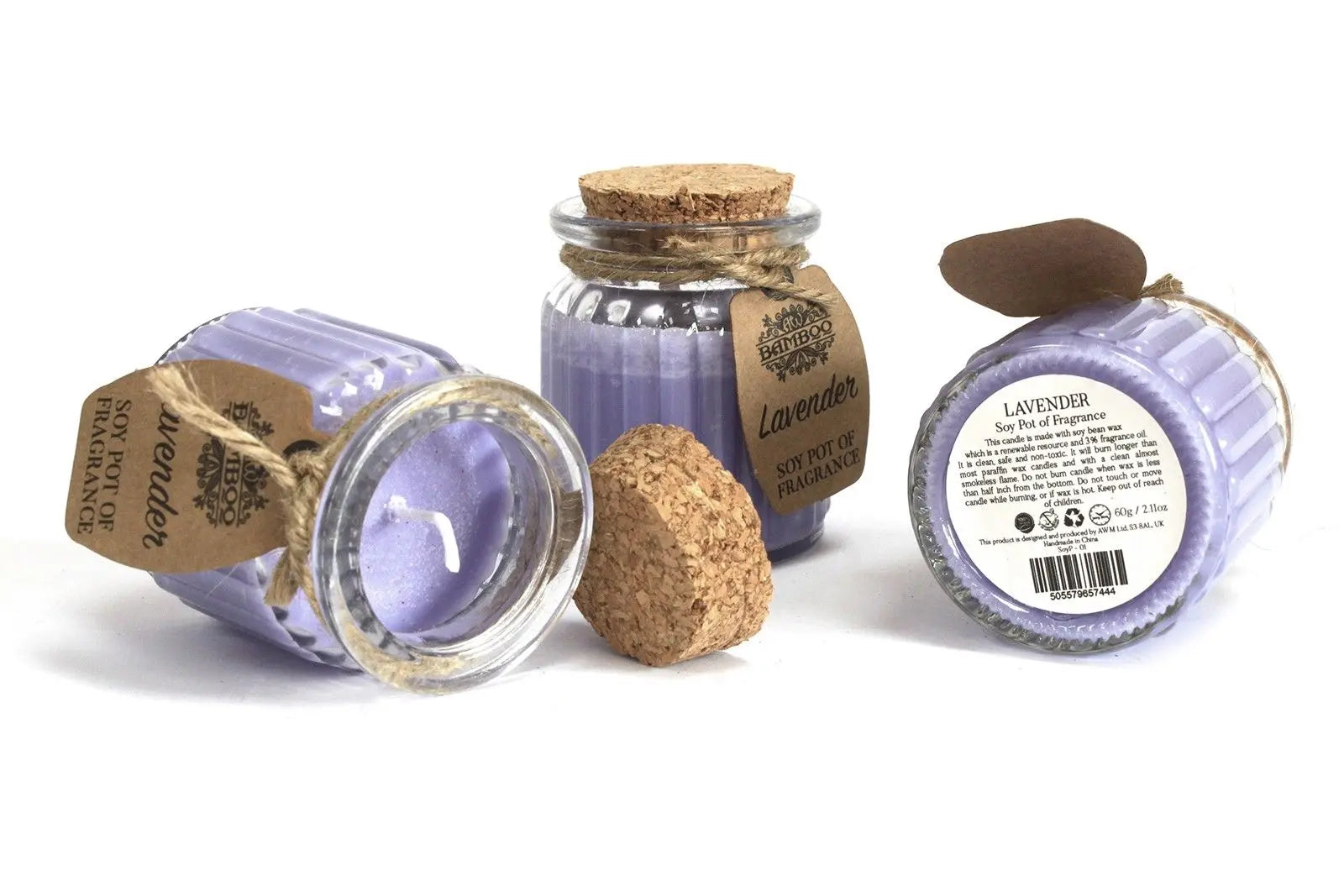 Pamperandpost Vanilla Soy Pot of Fragrance Candles