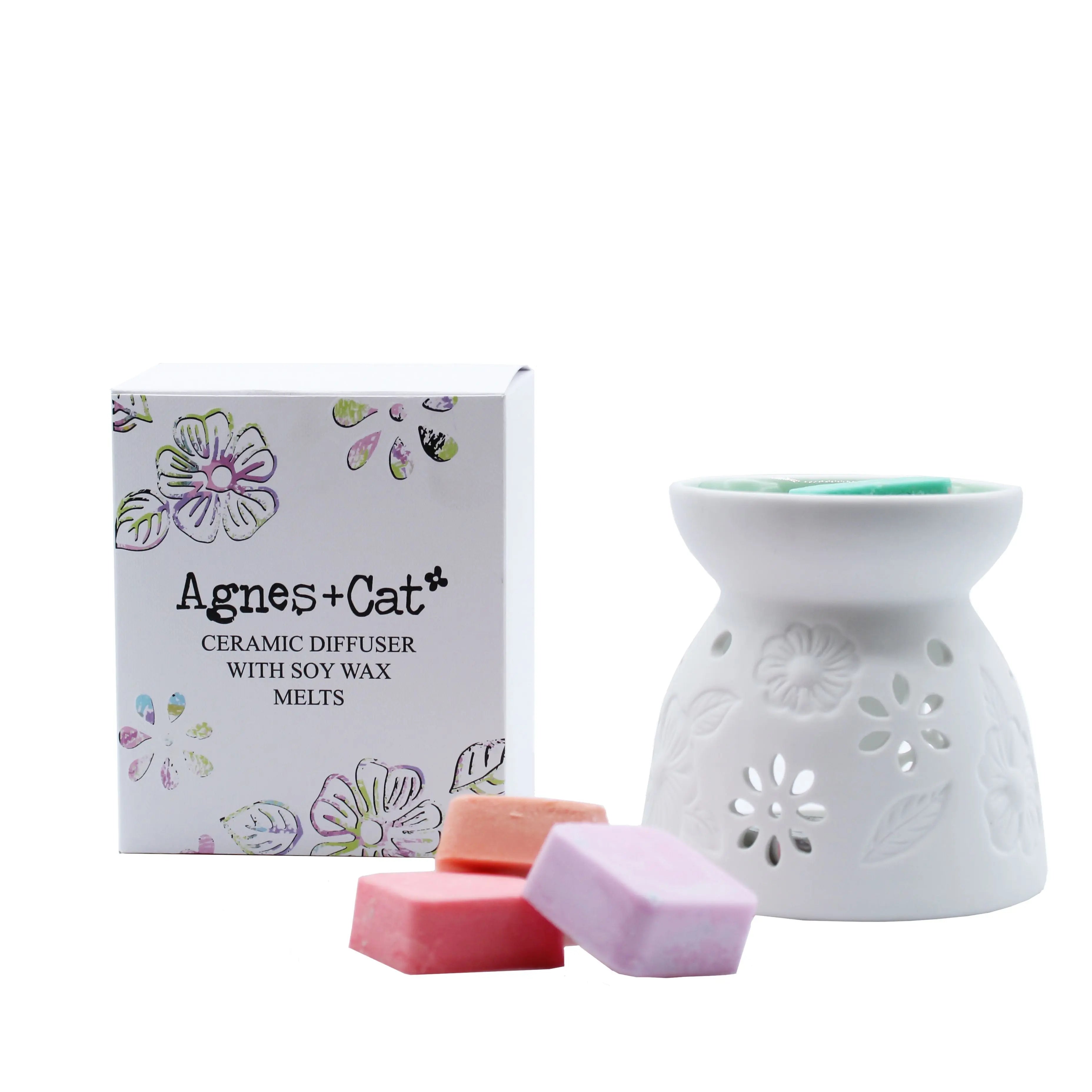 Wax Melter with Four Soy Wax Melts AW Dropship UK