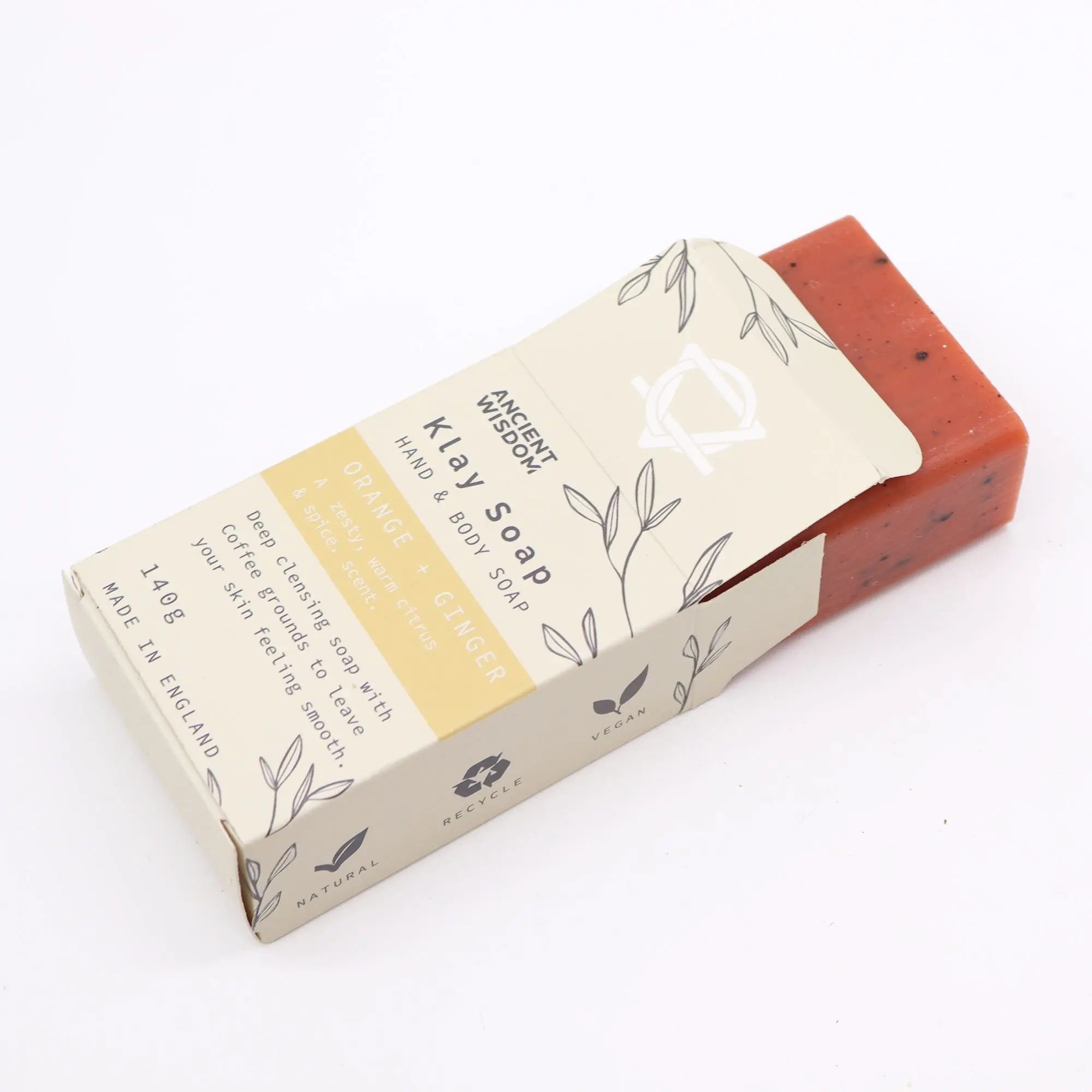 Klay Soap - Orange and Ginger AW Dropship UK