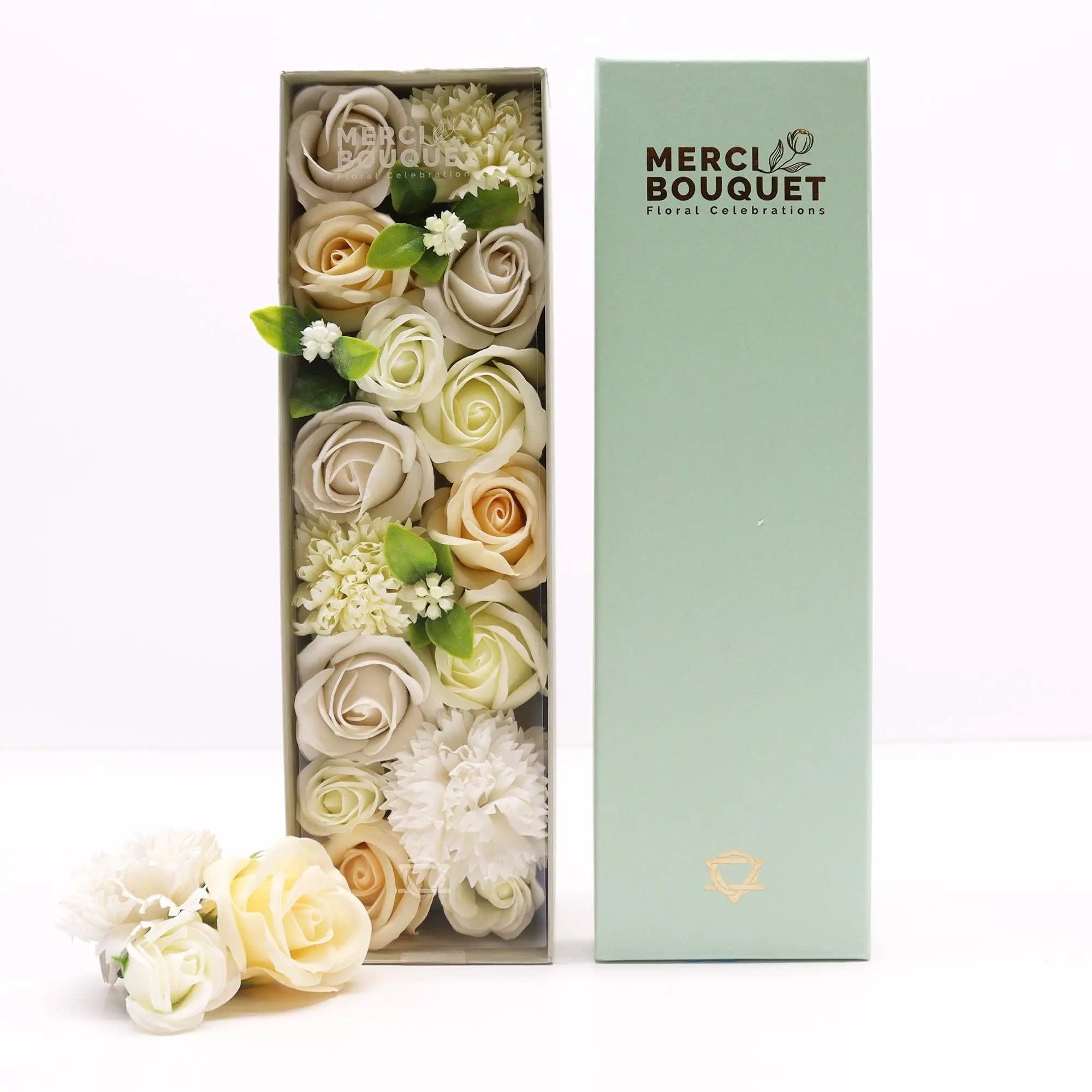 Pamperandpost Long Box - Wedding Blessings - White & Ivory