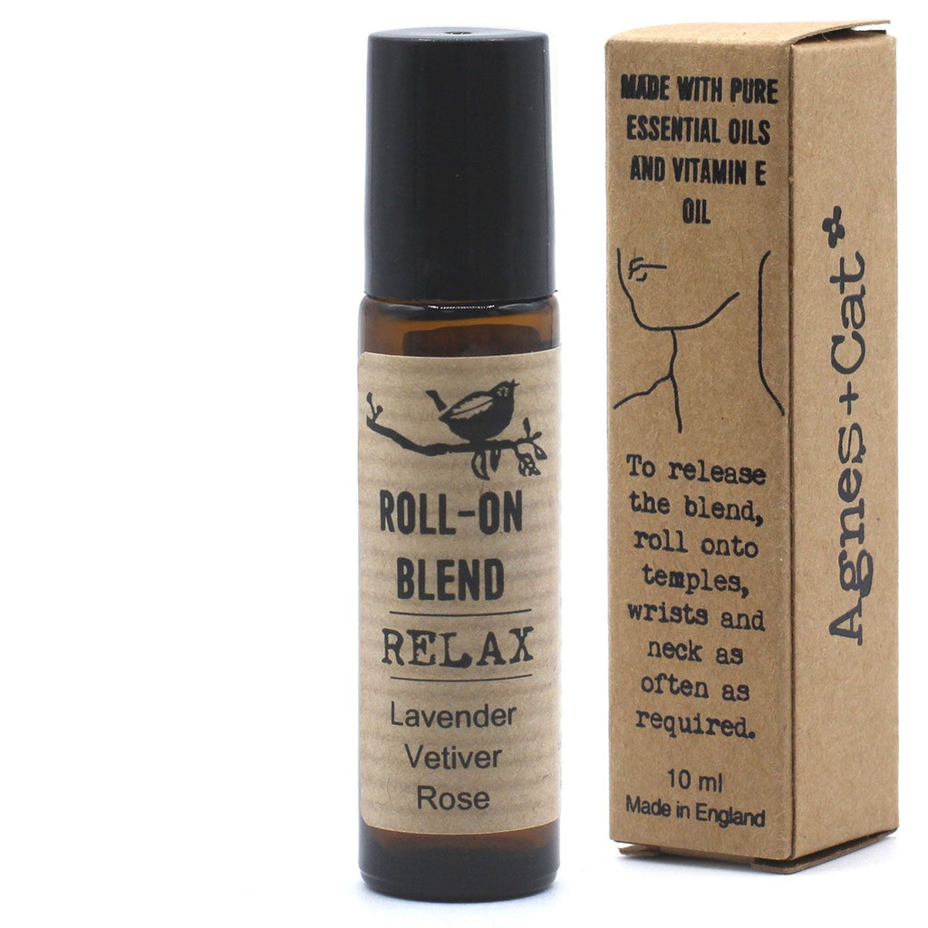  Pamperandpost Agnes + Cat Roll On Essential Oil Blend - RELAX Agnes + Cat Essential Oil Roll-On Blends