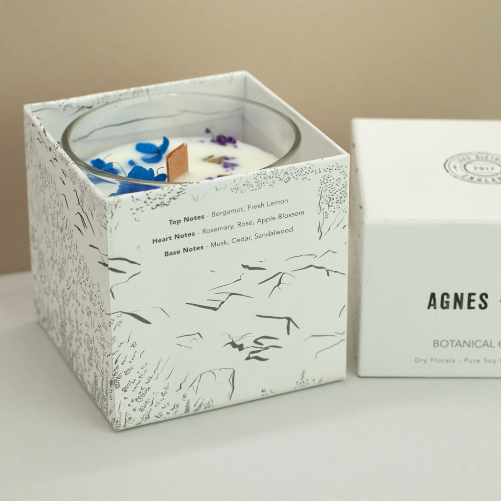  Pamperandpost Agnes + Cat Botanical Soy Wax Candle - Moorland Agnes + Cat Botanical Soy Wax Candles