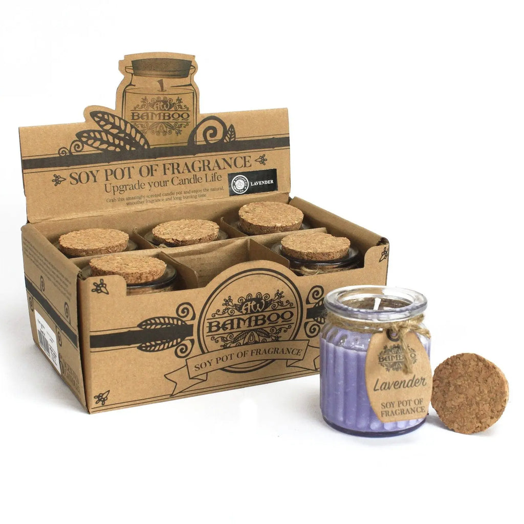  Pamperandpost Lavender Soy Pot of Fragrance Candles Soy Pot of Fragrance Candle