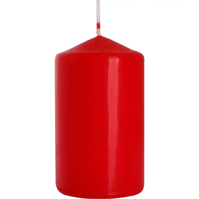  Pamperandpost Pillar Candle 60x100mm - Red Pillar Candle