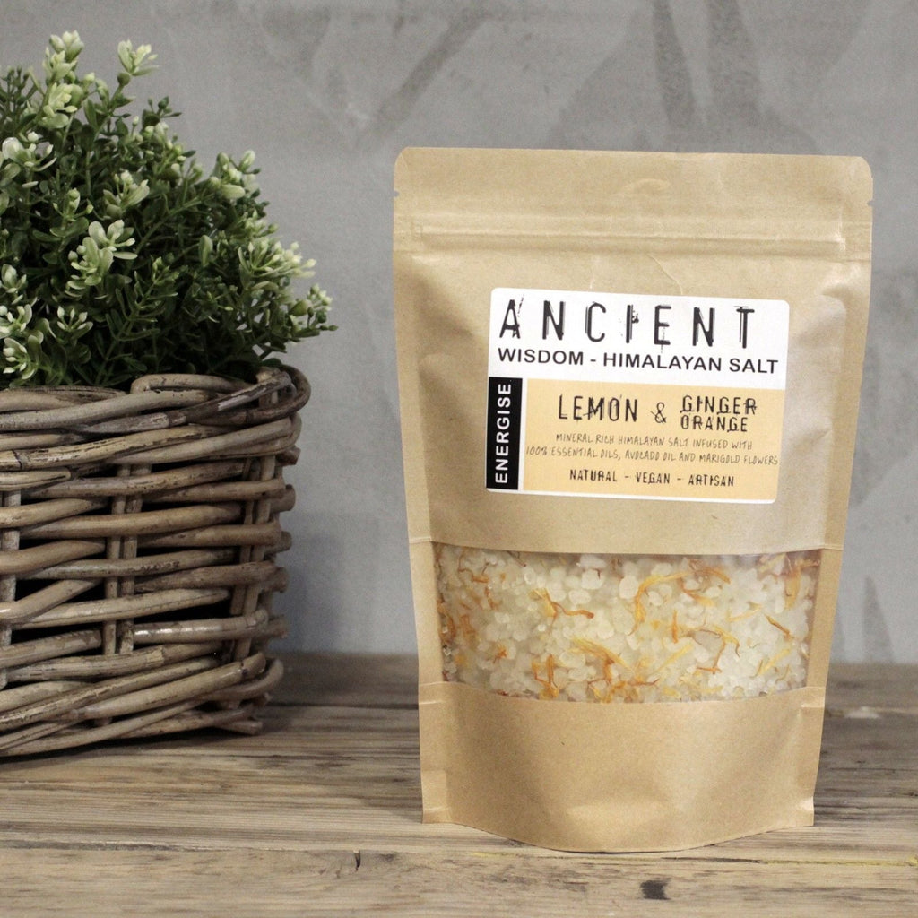  Pamperandpost Himalayan Bath Salt Blend 500g - Energise Himalayan Bath Salt Blends 500g