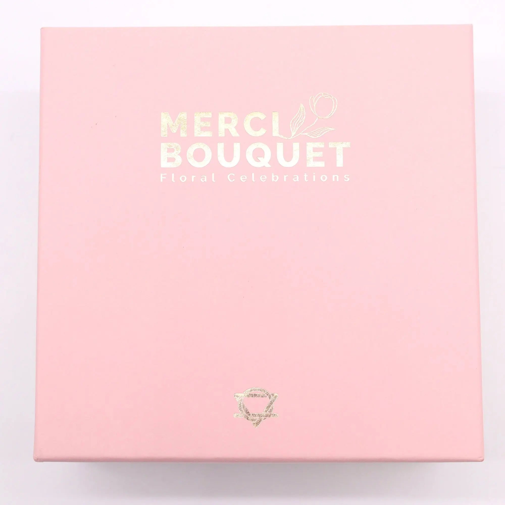 Pamperandpost Square Box - Baby Blessings - Pinks