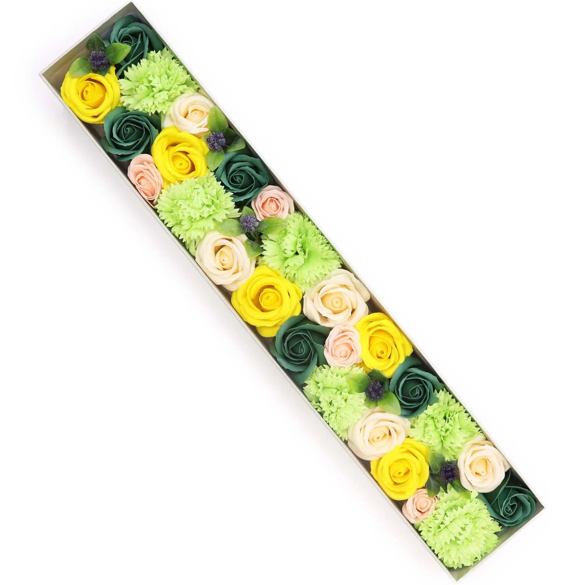 Pamperandpost Extra Long Box - Spring Celibrations - Yellow & Greens