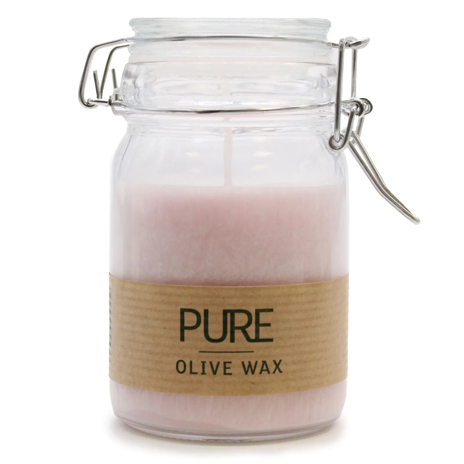  Pamperandpost Pure Olive Wax Jar Candle 120x70 - Antique Rose Pure Olive Wax Candle