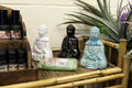  Pamperandpost Sitting Buddha Oil Burner - Blue Classic Buddha Oil Burners