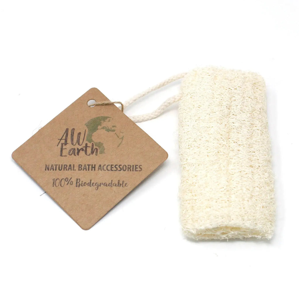  Pamperandpost Natural Loofah Scrub on Rope - 5" - 12.7 cm Brush Scrub & Scrape
