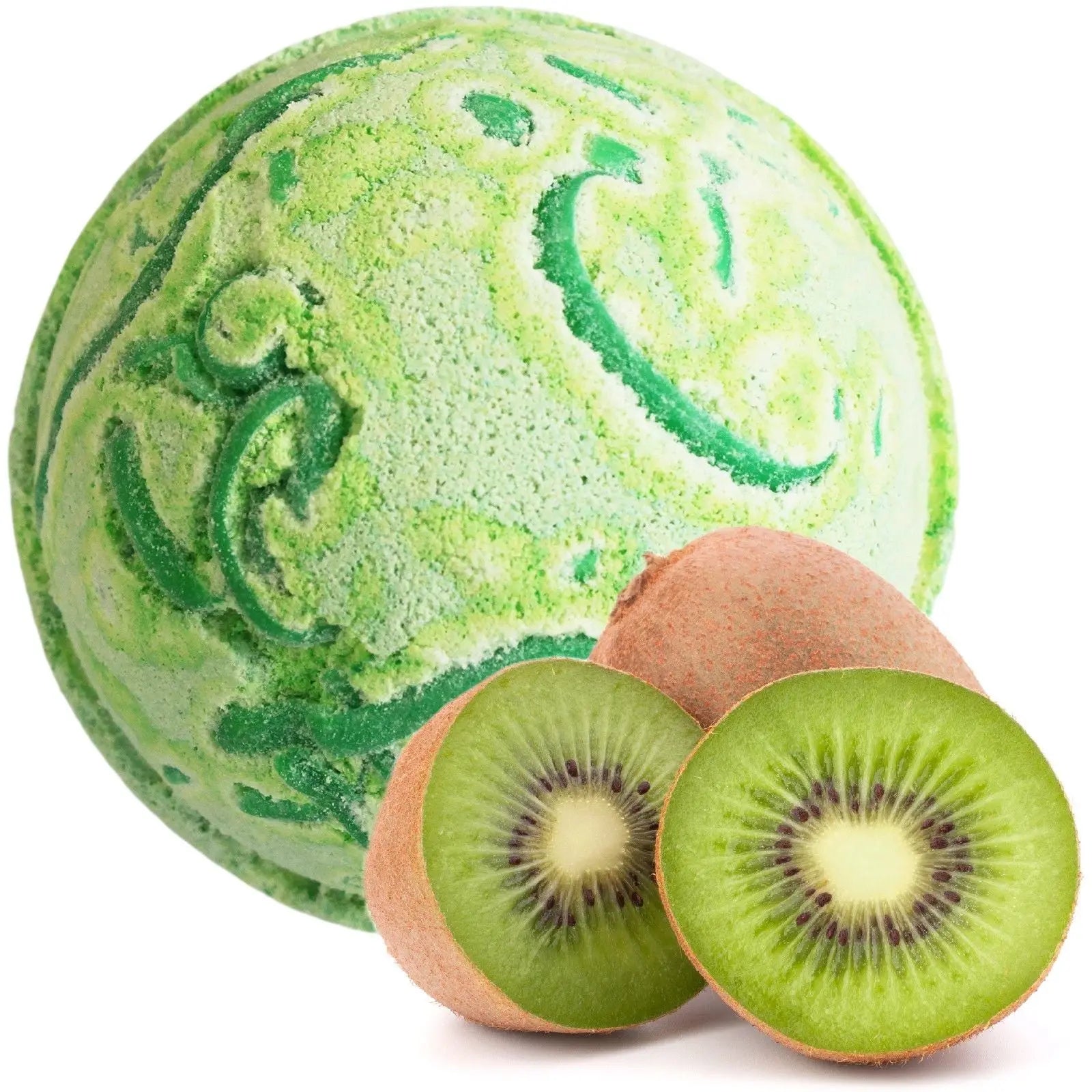 Pamperandpost Tropical Paradise Coco Bath Bomb - Kiwi Fruit