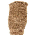  Pamperandpost Snug Jute Mitt - Brown Luxury Scrubs & Sponges