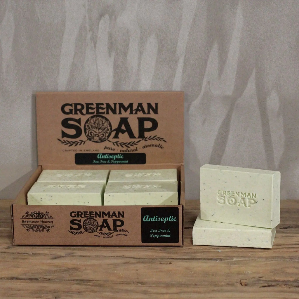 Greenman Soap Slice 100g - Antiseptic Spot Attack AW Dropship UK