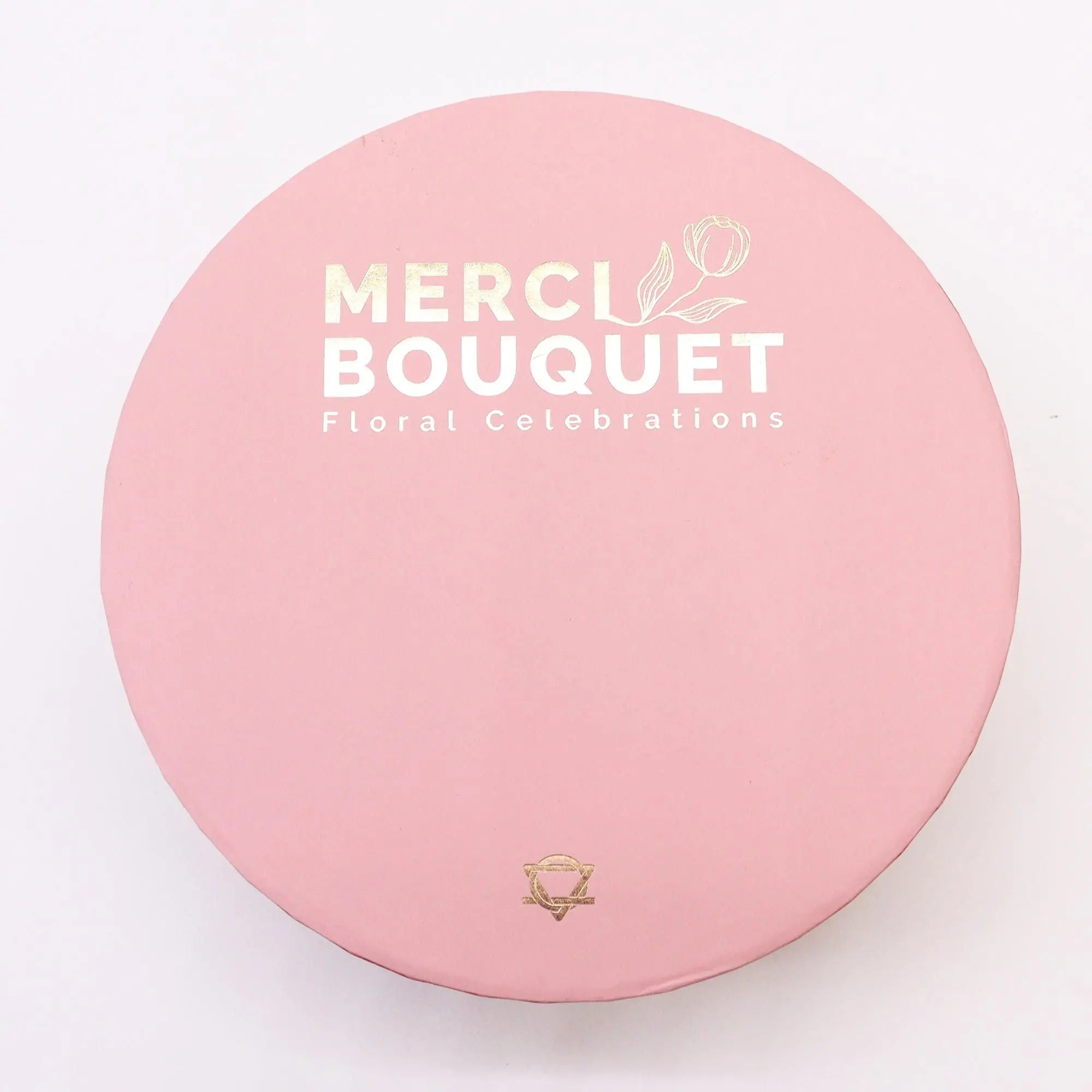 Pamperandpost Round Box - Baby Blessings - Pinks