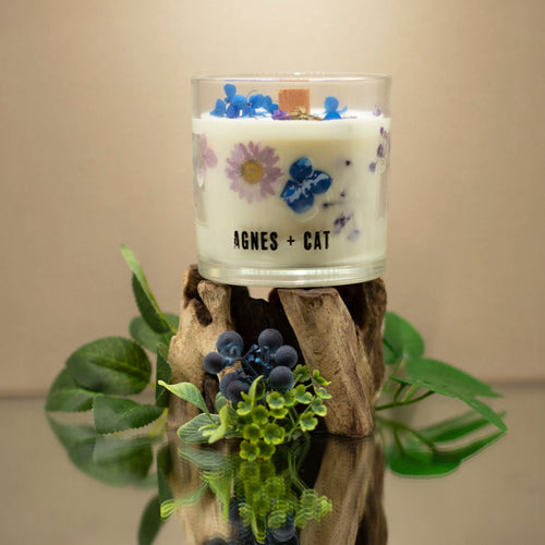  Pamperandpost Agnes + Cat Botanical Soy Wax Candle - Moorland Agnes + Cat Botanical Soy Wax Candles