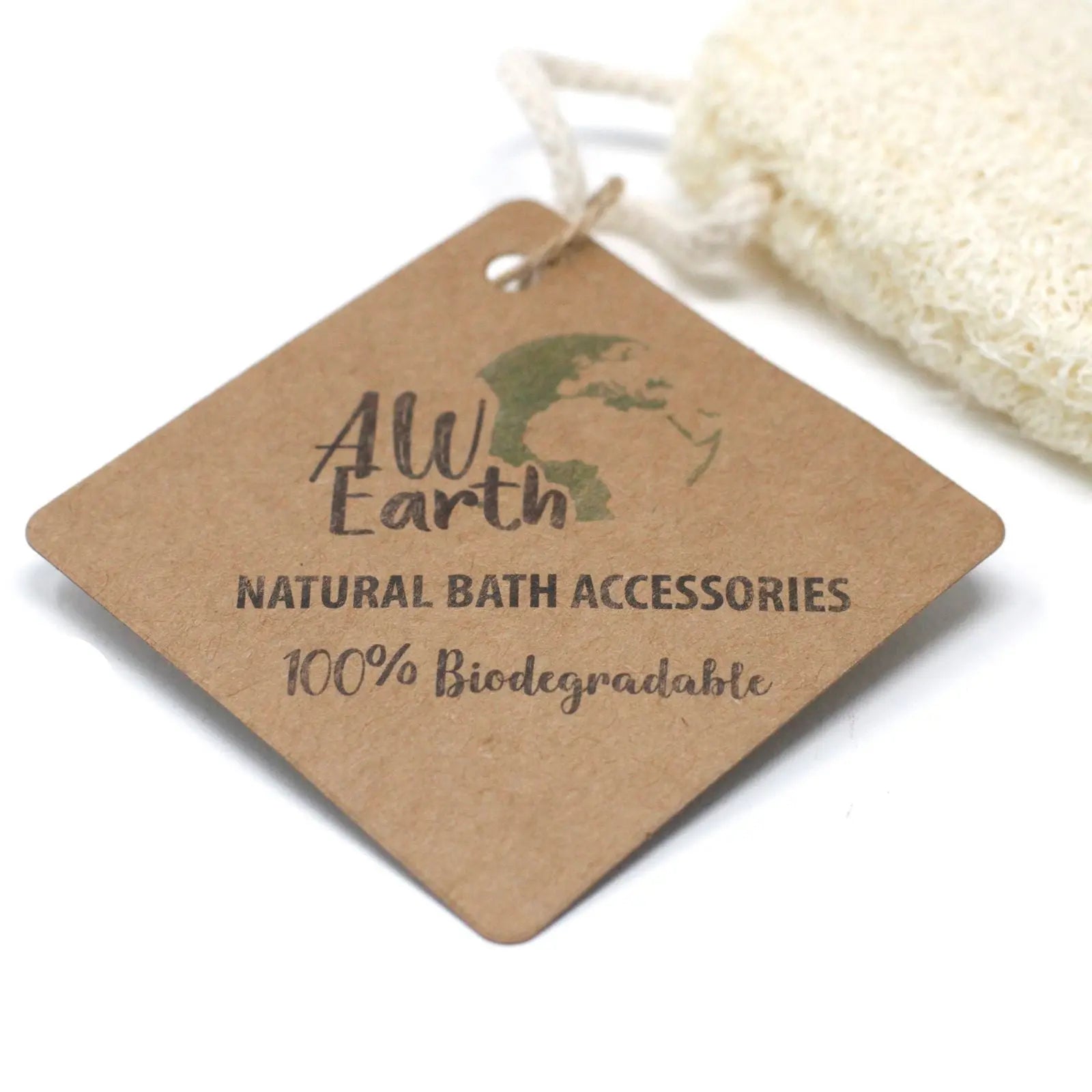  Pamperandpost Natural Loofah Scrub on Rope - 5" - 12.7 cm Brush Scrub & Scrape