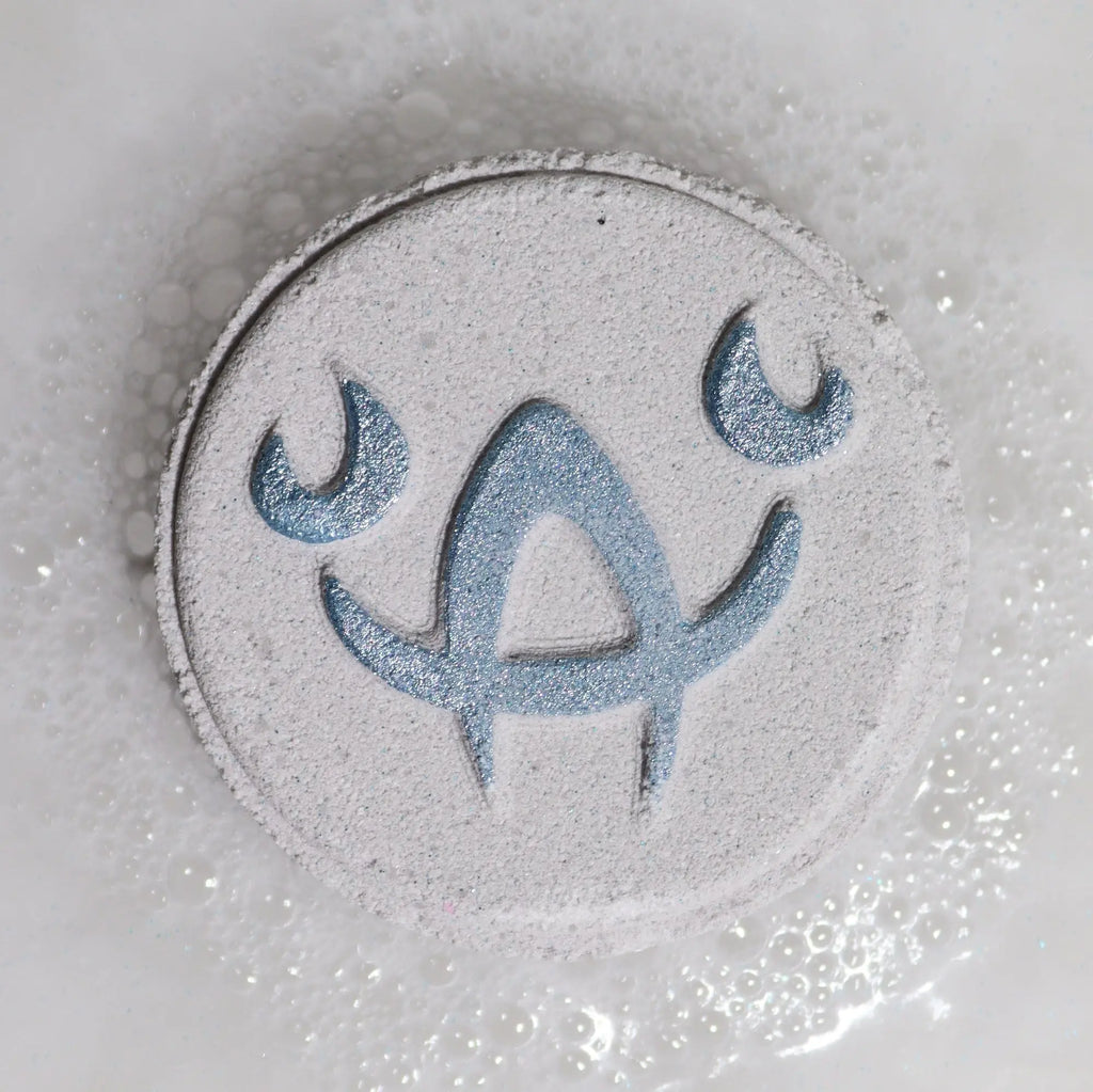 Set of Zodiac Bath Fizzers with Horoscope -  Cancer AW Dropship UK