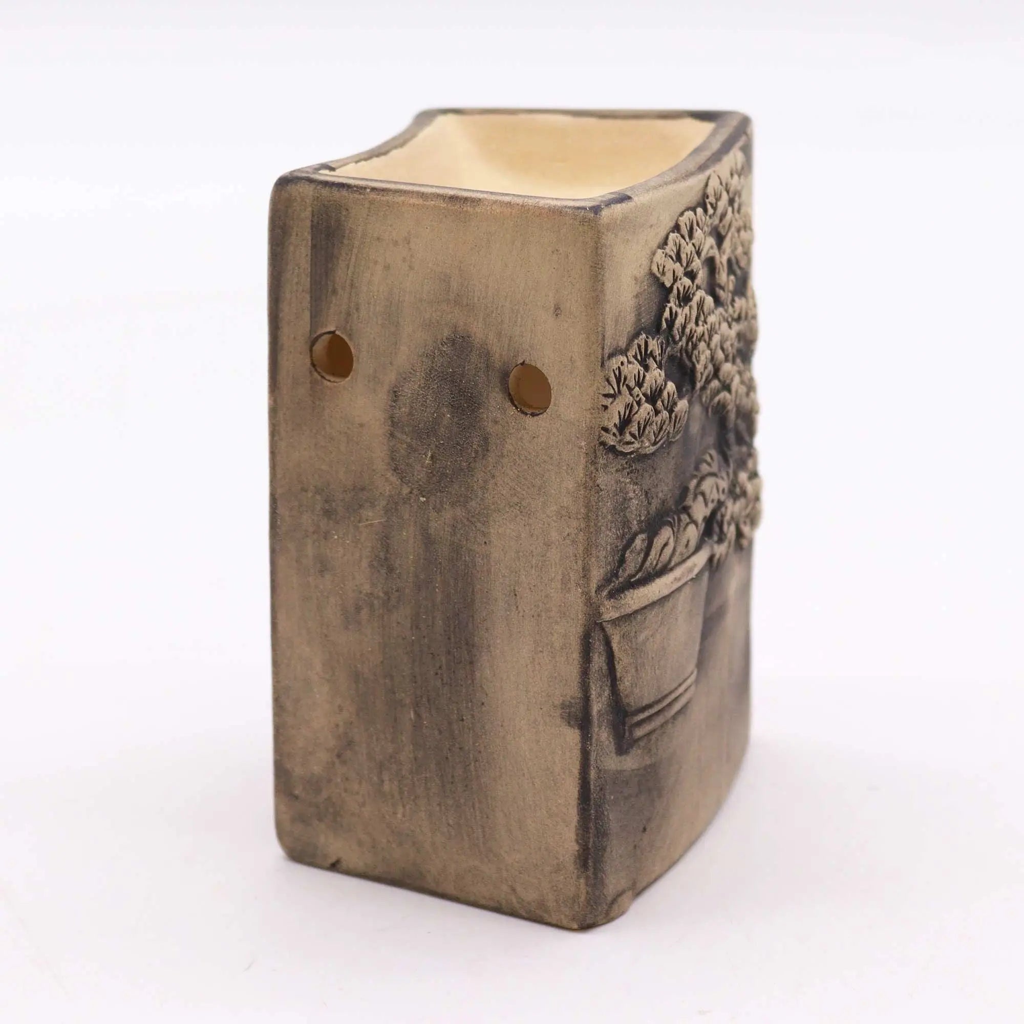 Hand Painted Bonsai Burner - Slate AW Dropship UK