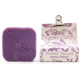  Pamperandpost Agnes + Cat Pressed Peonies Solid Shampoo Agnes + Cat Solid Shampoos
