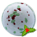 Pamperandpost Christmas Bath Bomb - Holly Berry & Mistletoe