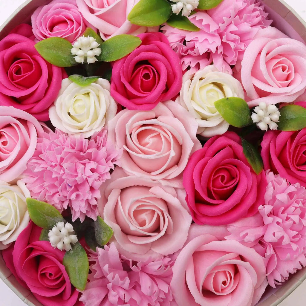 Pamperandpost Round Box - Baby Blessings - Pinks