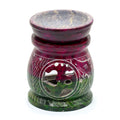  Pamperandpost Coloured Soapstone Oil Burner 8cm - Om & Elephant Soapstone Oil Burners