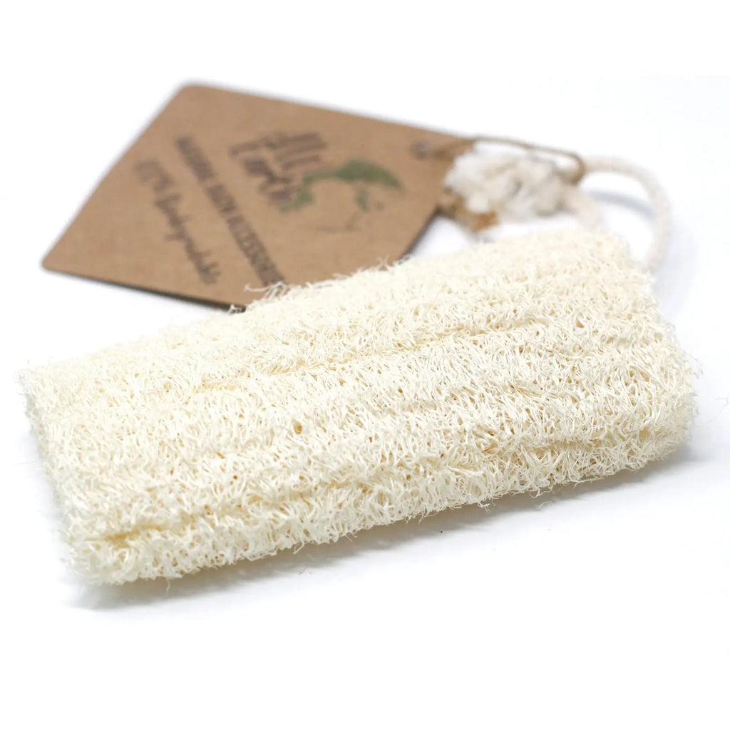  Pamperandpost Natural Loofah Scrub on Rope - 5" - 12.7 cm Brush Scrub & Scrape