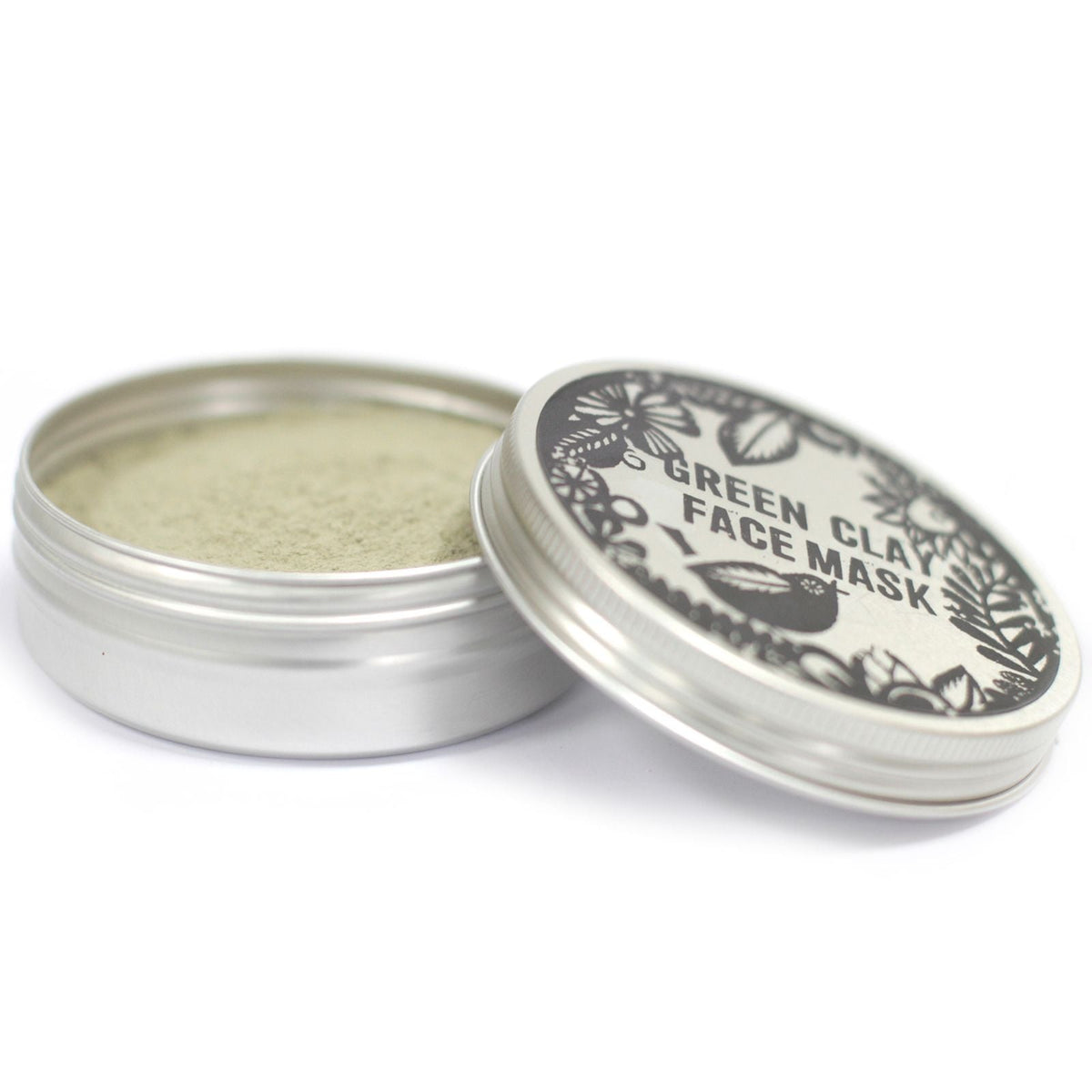  Pamperandpost Agnes + Cat Green Clay Face Mask Agnes + Cat Clay Face Masks