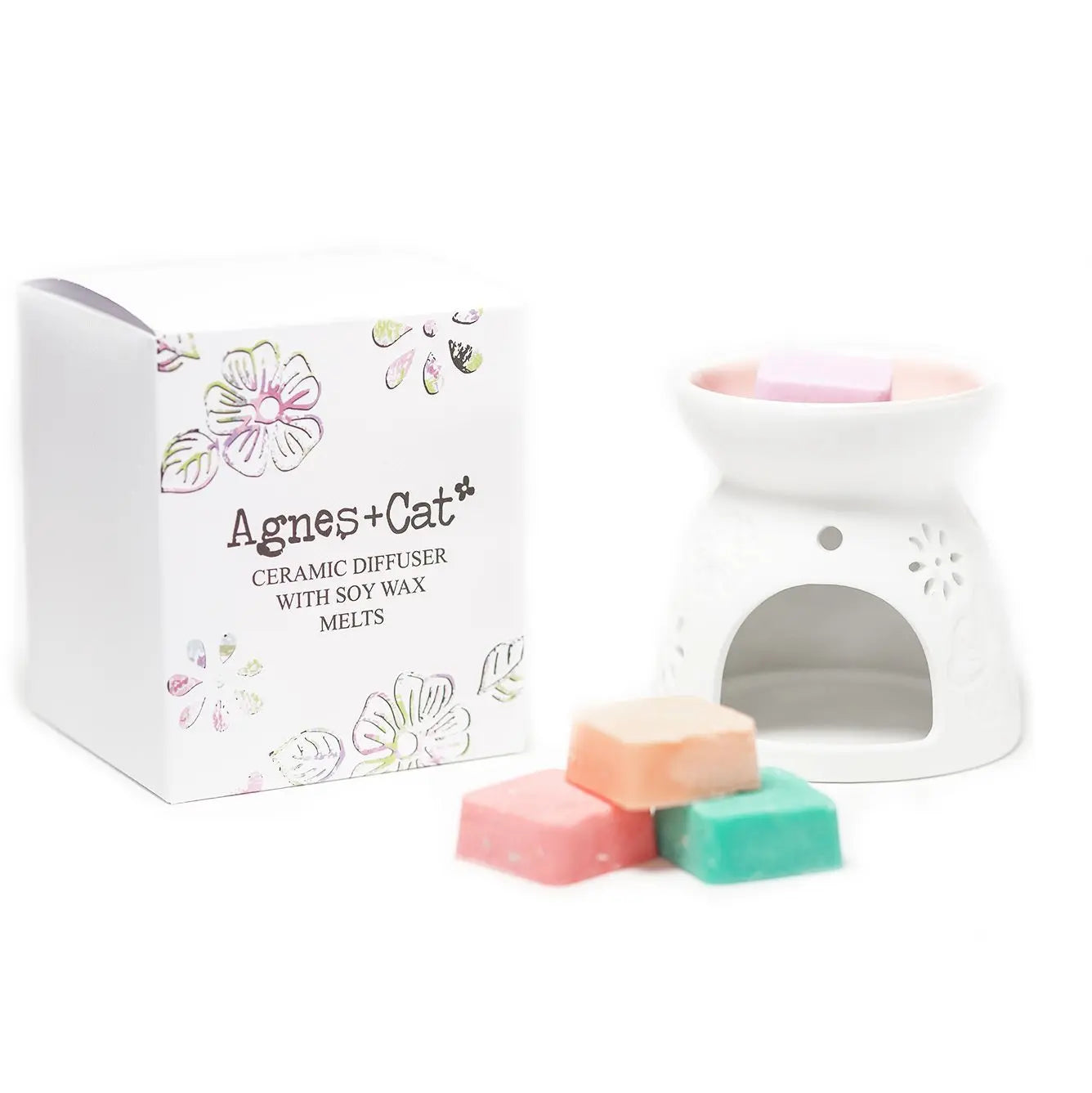 Wax Melter with Four Soy Wax Melts AW Dropship UK