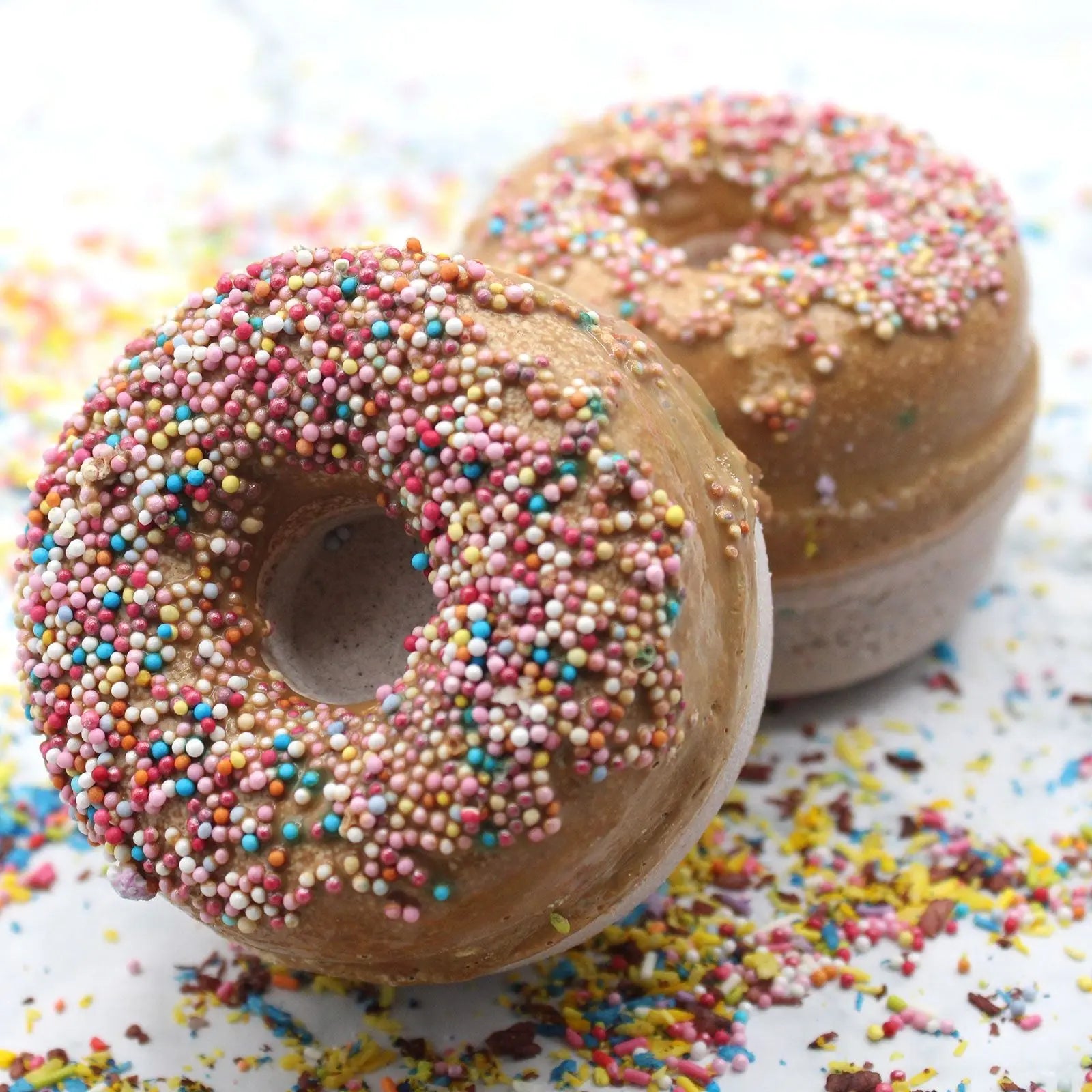  Pamperandpost Toffee & Caramel Bath Donuts Donut Bath Fizzers