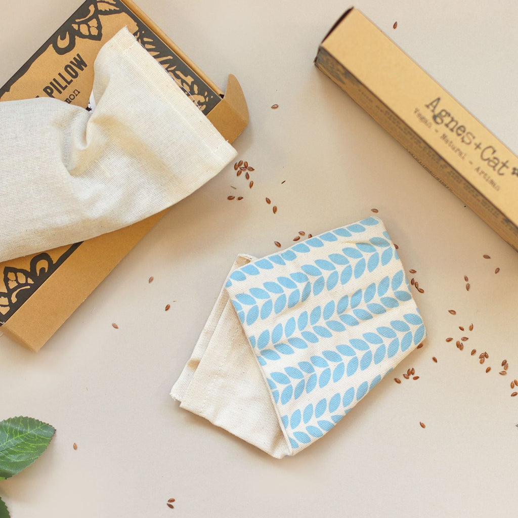  Pamperandpost Agnes + Cat Eye Pillow - Becalmed & Destressed Agnes + Cat Eye Pillows