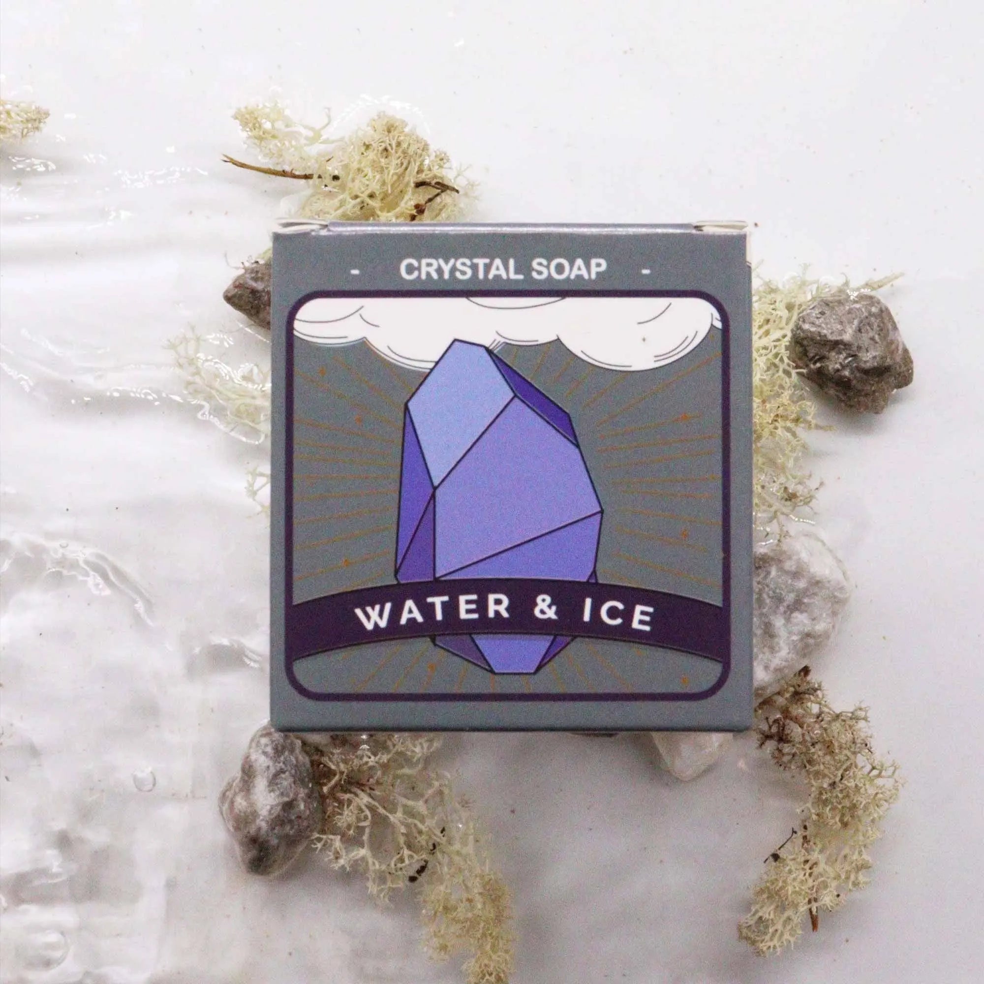  Pamperandpost Crystal Elemental Soap - Water Crystal Elemental Soap