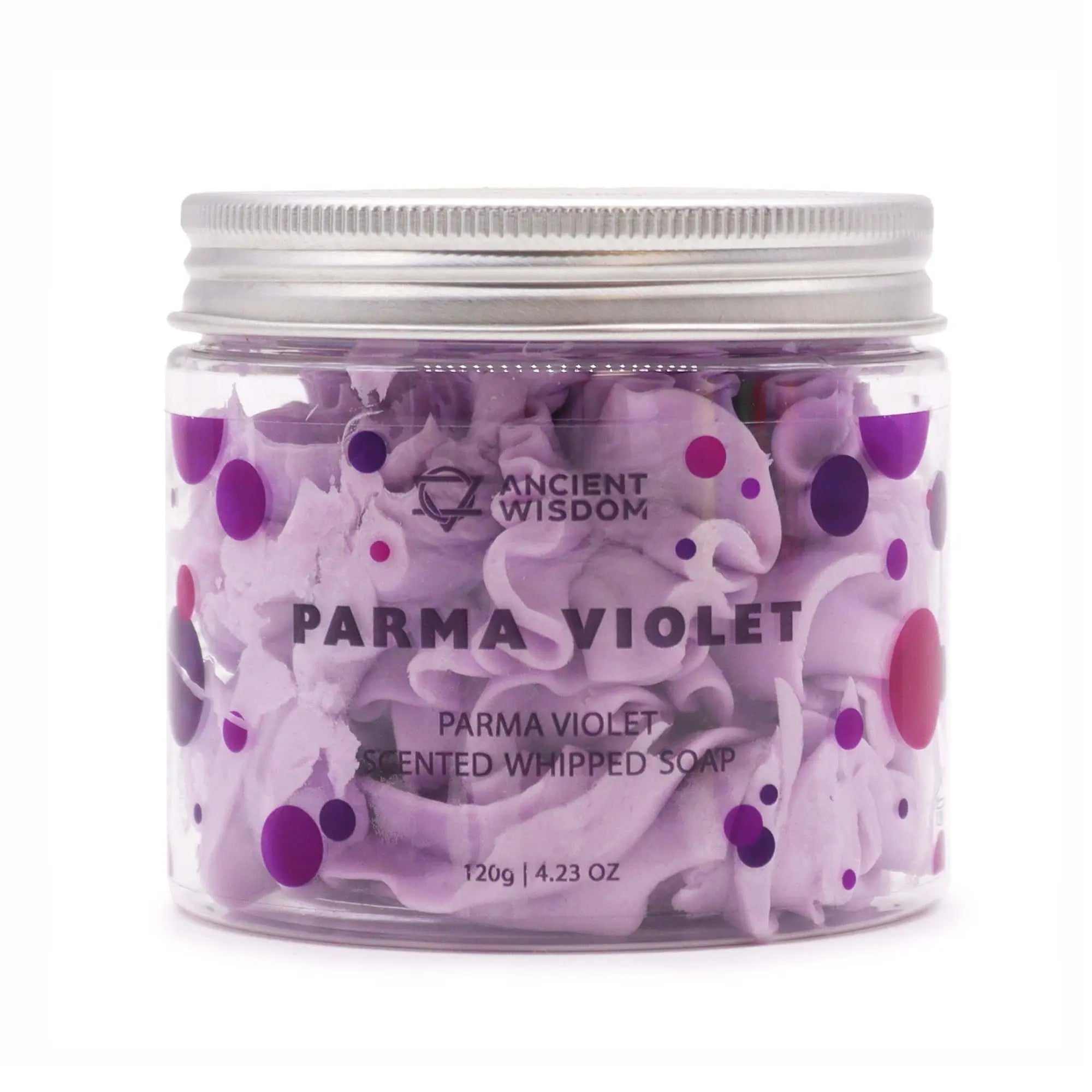  Pamperandpost Parma Violet Whipped Soap 120g Whipped Soap