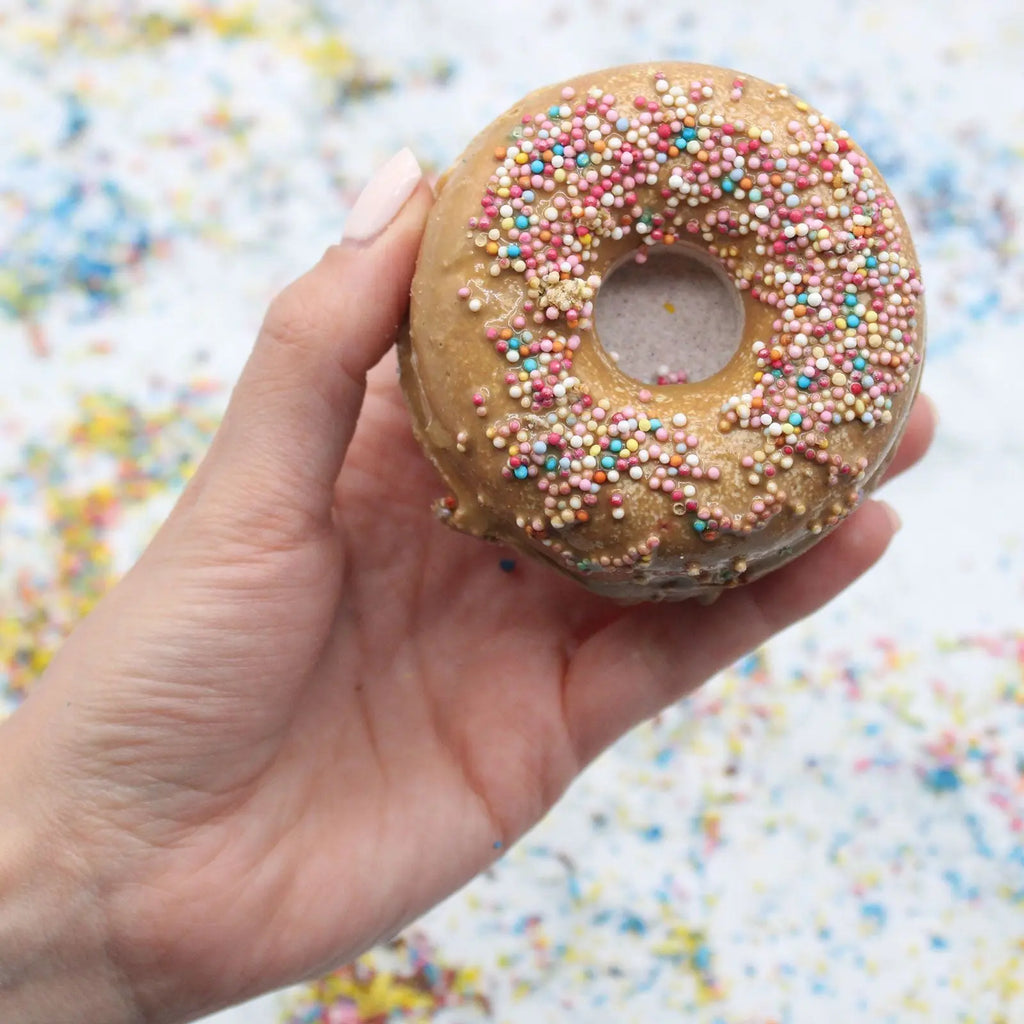  Pamperandpost Toffee & Caramel Bath Donuts Donut Bath Fizzers