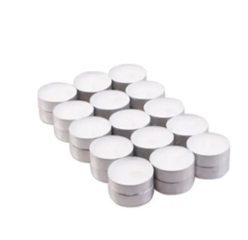 30x Unscented Tealight (4hr) AW Dropship UK