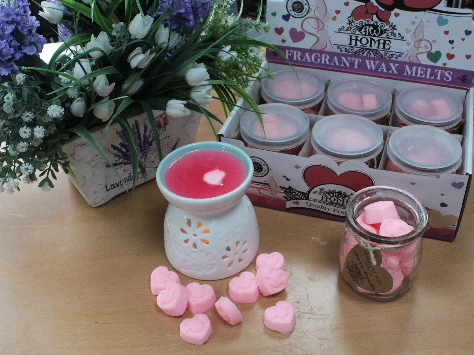 Soywax Melts Jar - Classic Rose AW Dropship UK