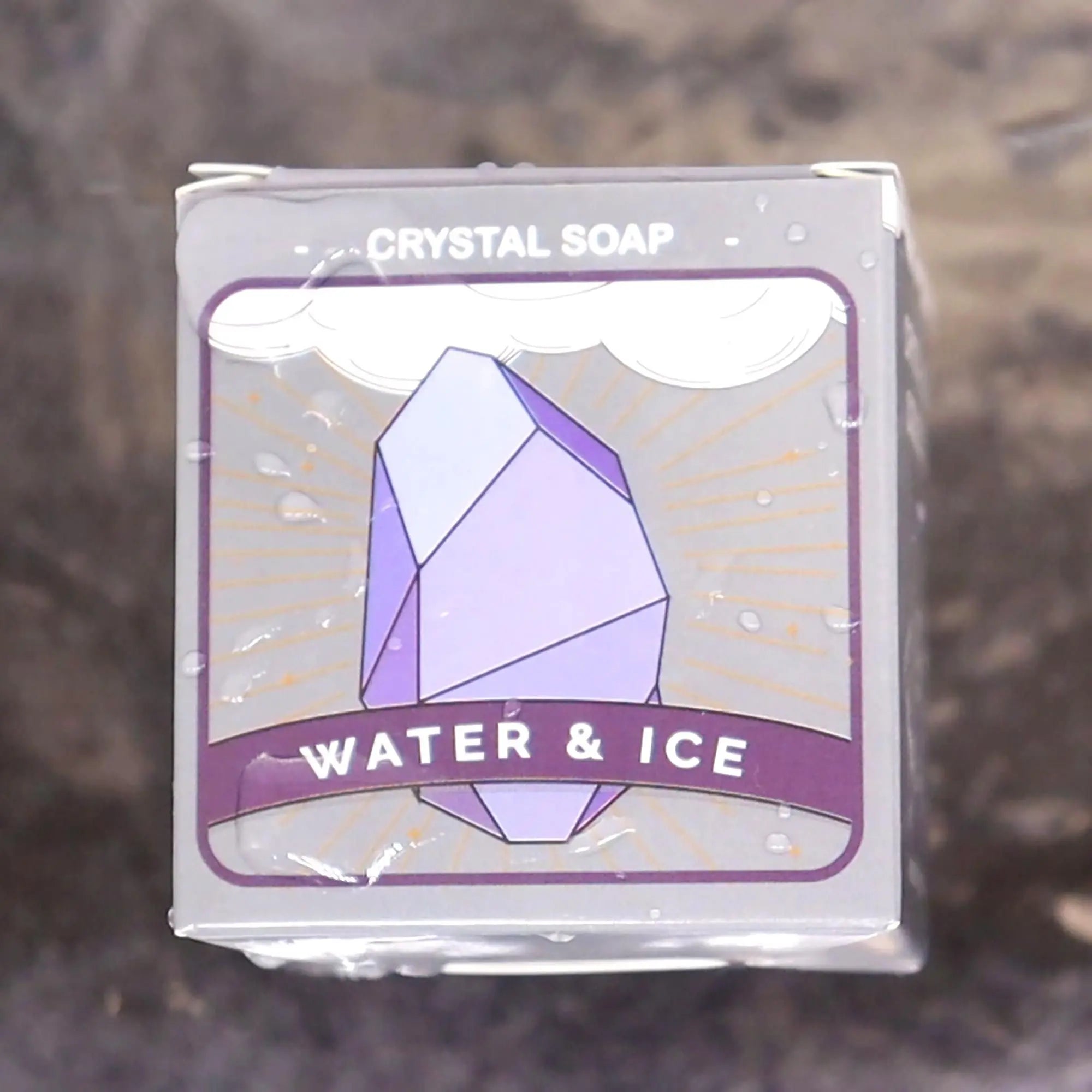  Pamperandpost Crystal Elemental Soap - Water Crystal Elemental Soap
