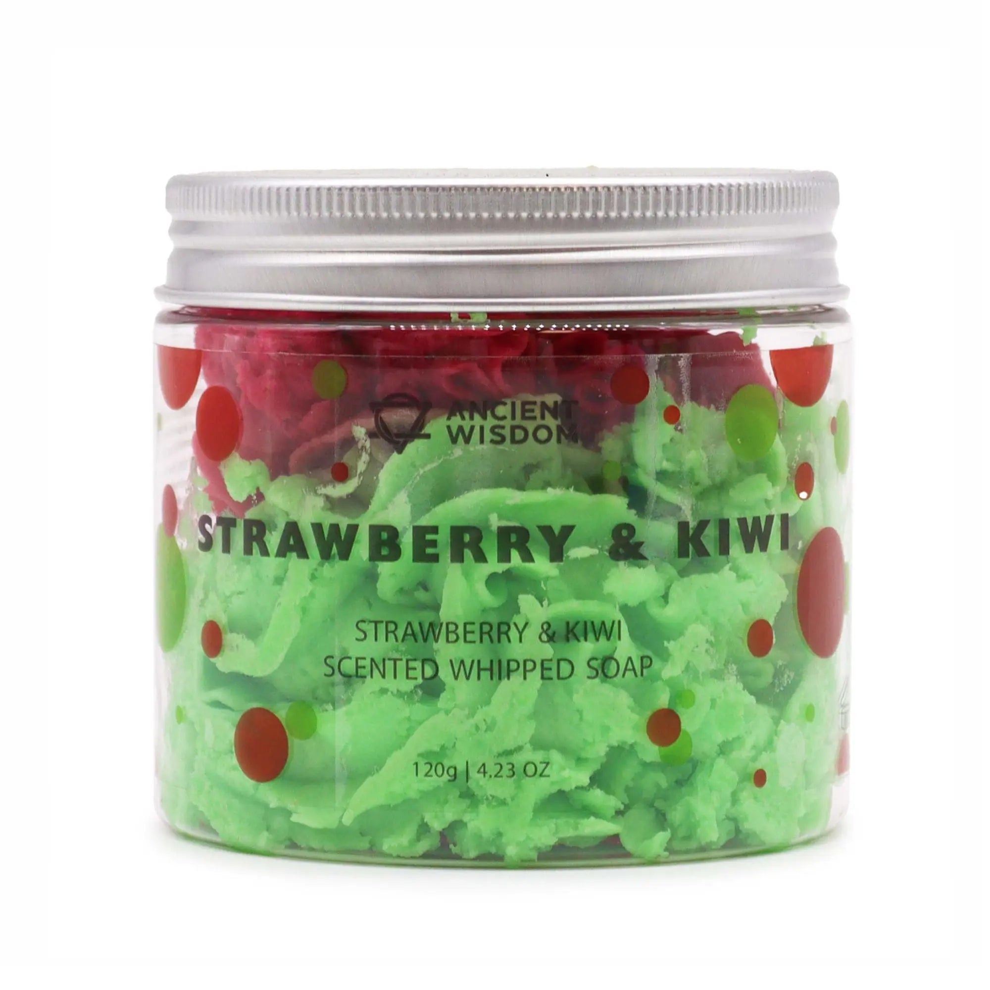 Strawberry & Kiwi Whipped Soap 120g AW Dropship UK
