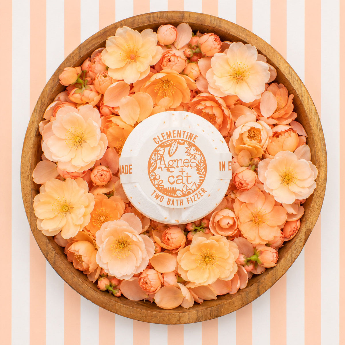  Pamperandpost Agnes + Cat Floral & Citrus Bath Fizzer Gift Set Agnes + Cat Bath Fizzer Gift Sets