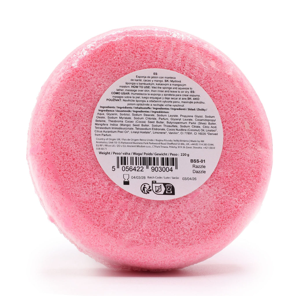 Pamperandpost Butter Bubble Soap - Razzle Dazzle Butter Bubble Soap Sponges