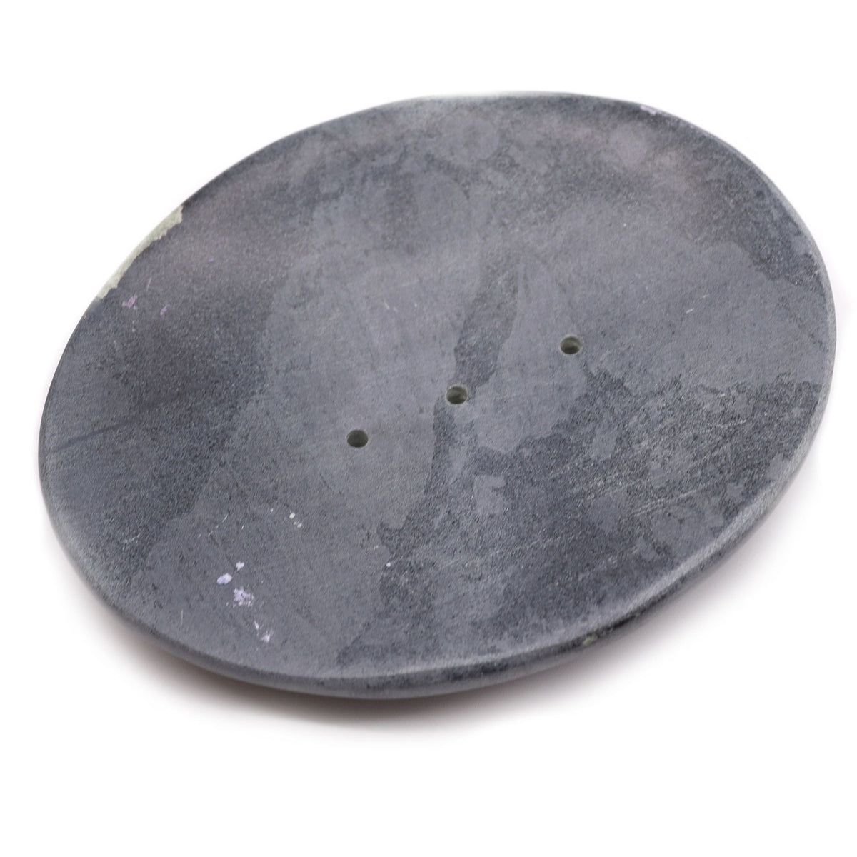  Pamperandpost Grey Soapstone Soap Dish 10x12cm- Classic Oval Stone Soap Dishes