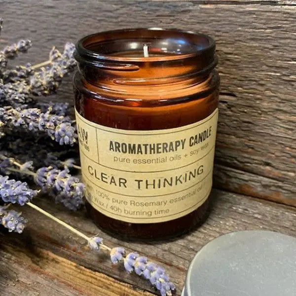 Aromatherapy Candle - Clear Thinking AW Dropship UK
