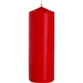  Pamperandpost Pillar Candle 80x250mm - Red Pillar Candle