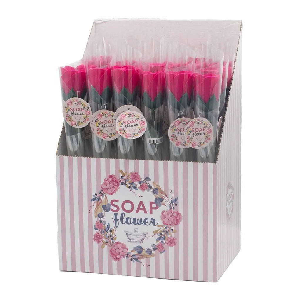 Pamperandpost Soap Flower - Small Pink Rose