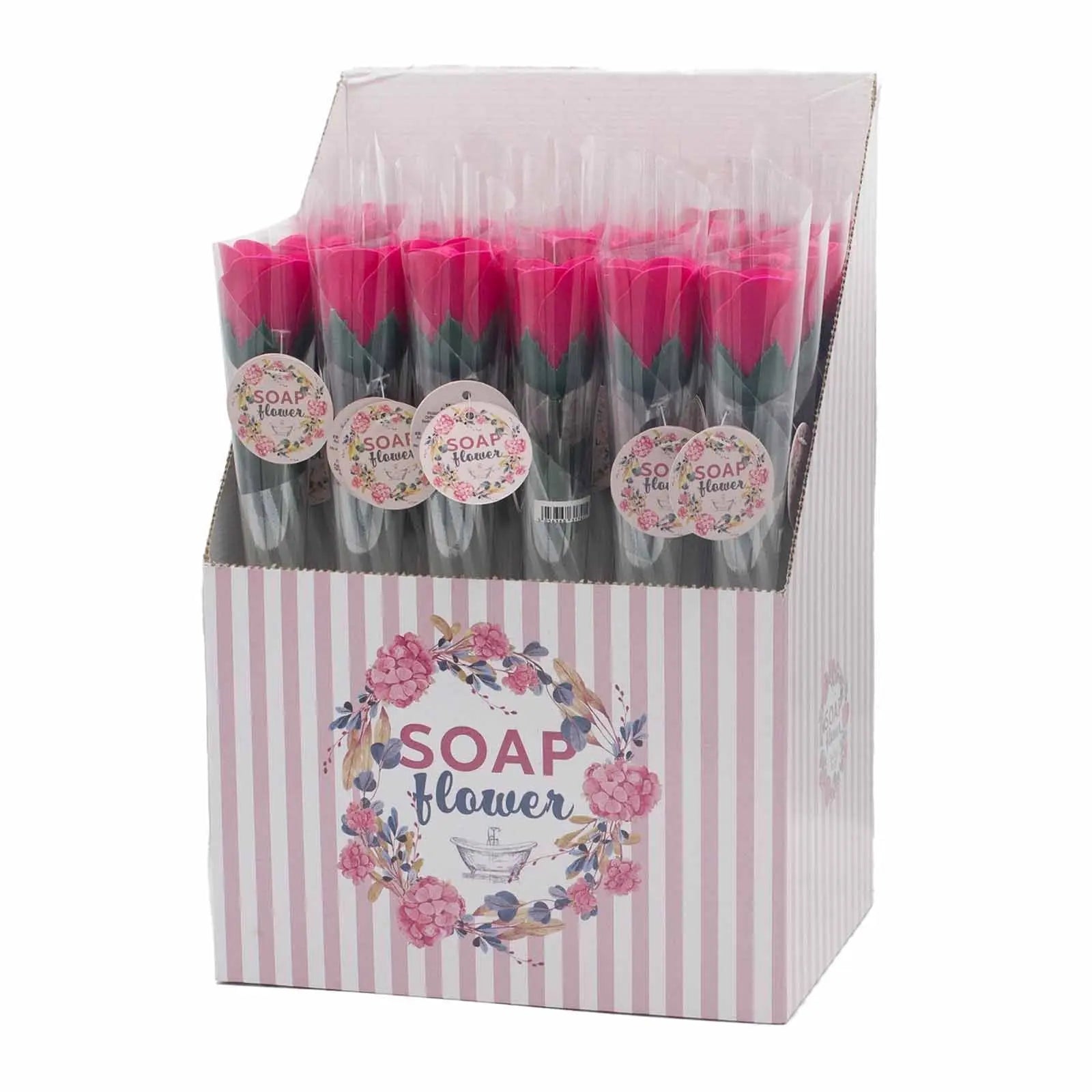 Pamperandpost Soap Flower - Small Pink Rose